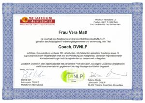 Coach, DVNLP