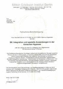 Integration und spezielle Anwendungen in der klinischen Hypnose